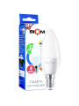 Світлодіодна лампа Biom C37 4W 360Lm 4500K 220V E14 Frosted (BT-550) , 100001424