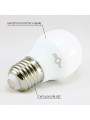 Светодиодная лампа Biom G45 7W 630Lm 3000K 220V E27 Frosted (BT-563), 100001417