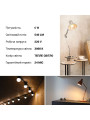 Светодиодная лампа Biom G45 7W 630Lm 3000K 220V E27 Frosted (BT-563), 100001417