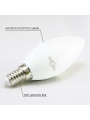 Світлодіодна лампа Biom C37 9W 810Lm 4500K 220V E14 Frosted (BT-589) , 100012231