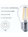 Светодиодная лампа Biom филамент G45 4W 360Lm 2800-3200K 220V E27 Clear (FL-301), 100001242