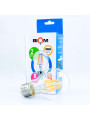 Светодиодная лампа Biom филамент A60 8W 960Lm 2800-3200K 220V E27 Clear (FL-311), 100001382
