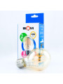 Светодиодная лампа Biom филамент A60 8W 720Lm 2300-2500K 220V E27 Clear (Amber) (FL-411), 100012272