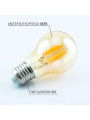 Светодиодная лампа Biom филамент A60 8W 720Lm 2300-2500K 220V E27 Clear (Amber) (FL-411), 100012272