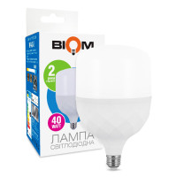 Светодиодная лампа Biom T110 40W 4400Lm 6500K 220V E27 Frosted (HP-40-6)