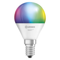 Светодиодная лампа LEDVANCE Smart WI-FI P40 5W 470Lm RGBW + 2700-6500K 230V E14 Матовый (Frosted) (4058075485631)