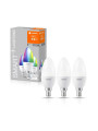 Світлодіодна лампа LEDVANCE Smart WI-FI B40 5W 470Lm RGBW + 2700-6500K 230V E14 Матовий (Frosted) (4058075485938) , 100024162