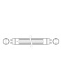 Светодиодная лампа LEDVANCE LED Tube T8 17,9W 1700Lm 3300K 230V G13 Матовый (Frosted) (4099854045127) одностороннее подключение, 100024179
