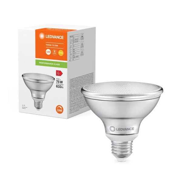 Светодиодная лампа LEDVANCE LED Reflector DIM PAR30 10W 633Lm 2700K 230V E27 Рефлектор (4099854071195), 100024129