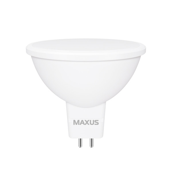 Светодиодная лампа MAXUS MR16 5W 4100K 220V GU5.3 (1-LED-712), 100014335