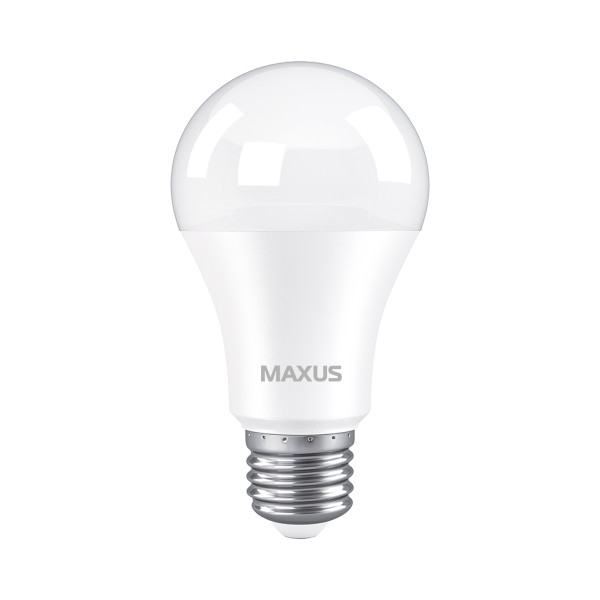 Светодиодная лампа MAXUS A60 10W 1050Lm 3000K 220V E27 Frosted (1-LED-775), 100014306