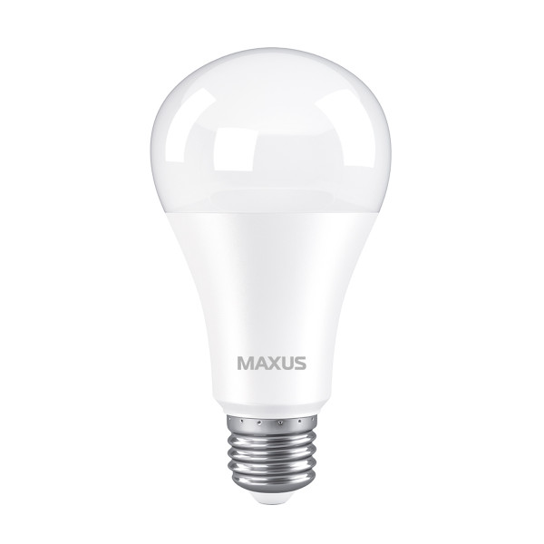Светодиодная лампа MAXUS A70 15W 1575Lm 3000K 220V E27 Frosted (1-LED-781), 100014311