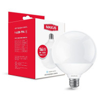 Світлодіодна лампа MAXUS G110 16W 4100K 220V E27 (1-LED-794)