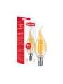 Светодиодная лампа MAXUS филамент C37 FM-T 7W 840Lm 2700K 220V E14 Golden (1-MFM-731), 100020344