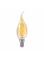Светодиодная лампа MAXUS филамент C37 FM-T 7W 840Lm 2700K 220V E14 Golden (1-MFM-731), 100020344