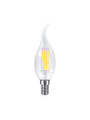 Светодиодная лампа MAXUS филамент C37 FM-T 7W 840Lm 2700K 220V E14 Clear (1-MFM-737), 100023496