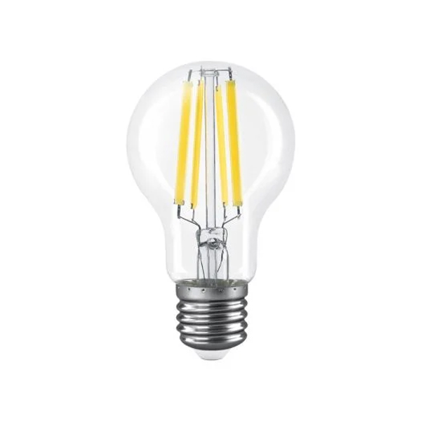 Светодиодная лампа MAXUS филамент A60 FM 10W 1400Lm 4100K 220V E27 Clear (1-MFM-764), 100023512