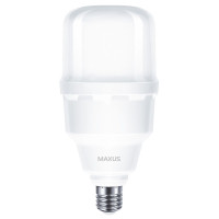 Светодиодная лампа MAXUS 0 30W 3000Lm 5000K 220V E27/E40 Frosted (1-MHW-7305)