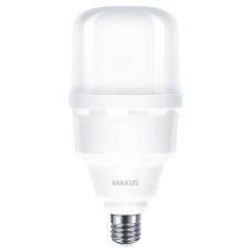 Светодиодная лампа MAXUS 0 30W 3000Lm 5000K 220V E27/E40 Frosted (1-MHW-7305)