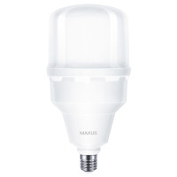 Светодиодная лампа MAXUS 0 50W 5000Lm 5000K 220V E27/E40 Frosted (1-MHW-7505)