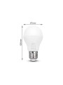 Светодиодная лампа Mi-light G57 6W E27 2700-6500K+ RGB DIM 86-265V (LL014 CCT), 100021431