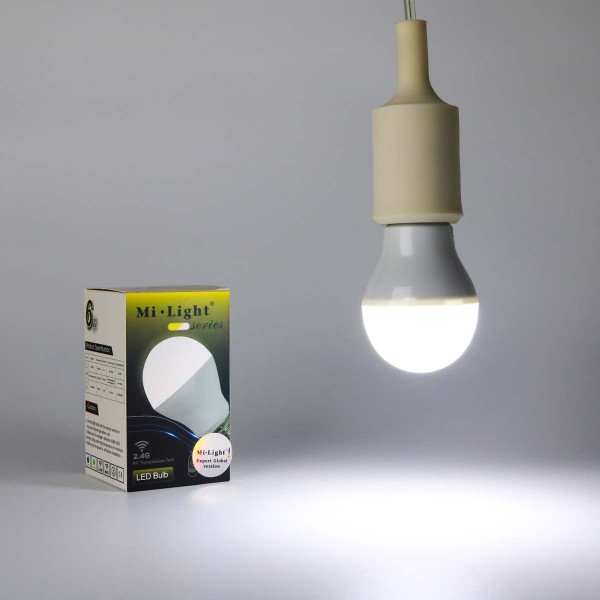 Світлодіодна лампа Mi-light G57 6W E27 2700-6500K DIM 86-265V (LL017-CWW) , 100021428