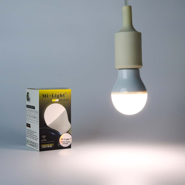 Світлодіодна лампа Mi-light G57 6W E27 2700-6500K DIM 86-265V (LL017-CWW) , 100021428