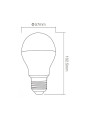 Світлодіодна лампа Mi-light G57 6W E27 2700-6500K DIM 86-265V (LL017-CWW) , 100021428