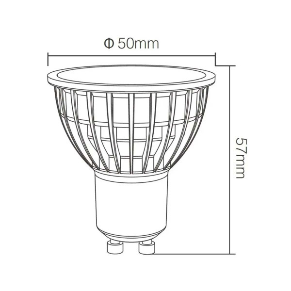 Светодиодная лампа Mi-light MR16 4W GU10 2700-6500K+ RGB DIM 220V (LL103-RGB+CCT), 100020520