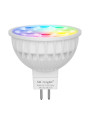 Светодиодная лампа Mi-light MR16 4W GU5.3 2700-6500K+ RGB DIM 12V FUT104 (LL104-RGB+CCT), 100020508