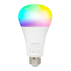 Светодиодная лампа Mi-light Light Blub CCT+ RGB 12W, WW(2700-3200K)+ CW(6000-6500K), E27, AC 220В, Wi-Fi  FUT105 (LL105)