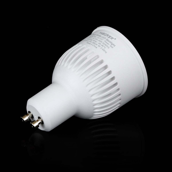 Светодиодная лампа Mi-light MR16 6W GU10 2700-6500K DIM 220V FUT 107 (LL107-CCT), 100021498
