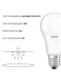 Світлодіодна лампа OSRAM LED Classic Value A60 13W 1521Lm 2700K 230V E27 Матовий (Frosted) (4052899971097) , 100015265