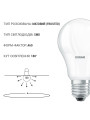 Светодиодная лампа OSRAM LED Classic Value A60 10W 1055Lm 4000K 230V E27 Матовый (Frosted) (4052899973404), 100002064