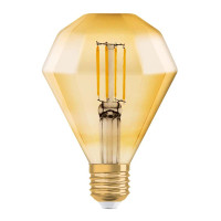 Светодиодная лампа OSRAM Vintage 1906 Diamond Filament 4,5W 470Lm 2500K 230V E27 Прозрачный (Gold) (4058075091955)