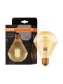 Светодиодная лампа OSRAM Vintage 1906 Diamond Filament 4,5W 470Lm 2500K 230V E27 Прозрачный (Gold) (4058075091955), 100022535