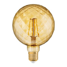 Светодиодная лампа OSRAM Vintage 1906 Globe Filament G125 5W 470Lm 2500K 230V E27 Прозрачный (Gold) (4058075092037)