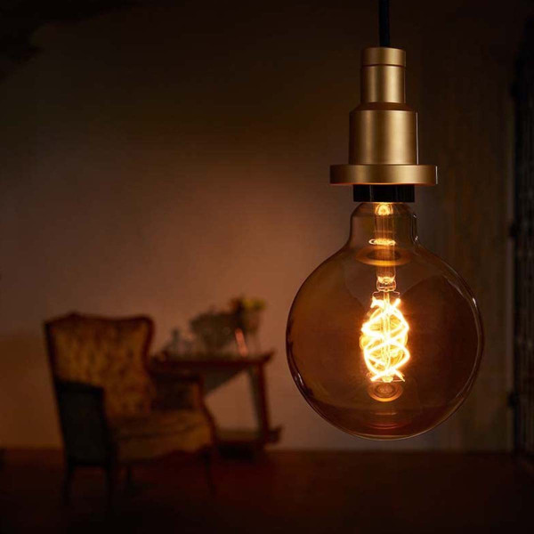 Светодиодная лампа OSRAM Vintage 1906 Globe Filament G125 5W 250Lm 2000K 230V E27 Прозрачный (Gold) (4058075092136), 100015249