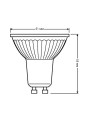 Светодиодная лампа OSRAM LED Reflector Performance PAR16 4,3W 350Lm 3000K 230V GU10 Рефлектор (4058075096622), 100013462