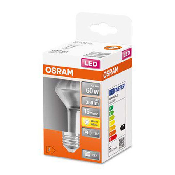 Светодиодная лампа OSRAM LED Reflector Performance R63 4,3W 350Lm 2700K 230V E27 Матовый (Frosted) (4058075125988), 100022548