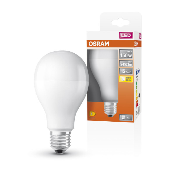 Светодиодная лампа OSRAM LED Classic Performance A65 19W 2452Lm 2700K 230V E27 Матовый (Frosted) (4058075245976), 100024089