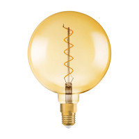 Светодиодная лампа OSRAM Vintage 1906 DIM Globe Filament G200 4W 300Lm 2000K 230V E27 Прозрачный (Gold) (4058075269729)