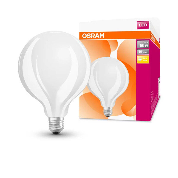 Светодиодная лампа OSRAM Led Classic Performance Globe Filament G125 7W 806Lm 2700K 230V E27 Матовый (Frosted) (4058075269866), 100024093
