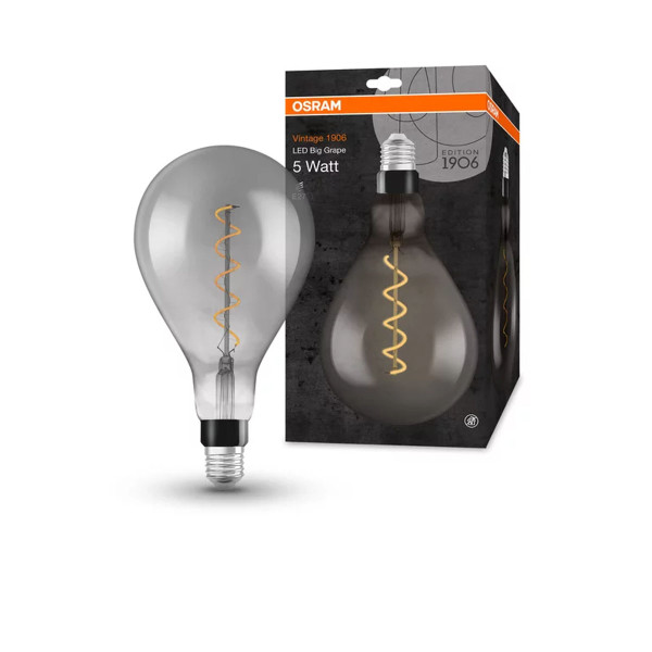 Світлодіодна лампа OSRAM Vintage 1906 Classic A160 4W 140Lm 1800K 230V E27 Прозорий (Clear) (4058075269903) , 100020793