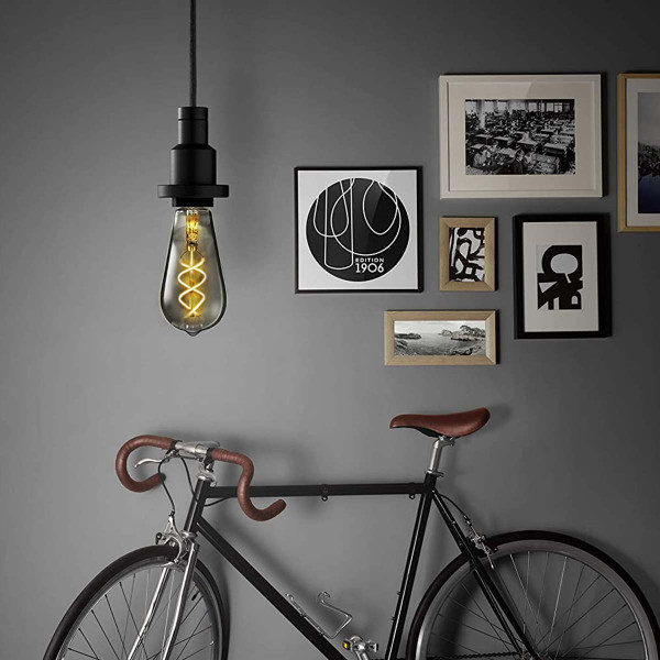 Светодиодная лампа OSRAM Vintage 1906 Edison Filament ST64 4W 140Lm 1800K 230V E27 Прозрачный (Clear) (4058075269941), 100020795