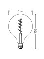 Светодиодная лампа OSRAM Vintage 1906 Globe Filament G125 4W 140Lm 1800K 230V E27 Прозрачный (Clear) (4058075269989), 100020796