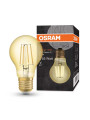 Светодиодная лампа OSRAM Vintage 1906 Classic Filament A60 6,5W 650Lm 2400K 230V E27 Прозрачный (Gold) (4058075293298), 100022529