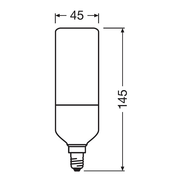 Светодиодная лампа OSRAM LED Star Stick Flame 0,5W 10Lm 1500K 230V E14 Матовый (Frosted) (4058075389885), 100022510