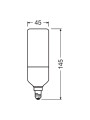 Светодиодная лампа OSRAM LED Star Stick Flame 0,5W 10Lm 1500K 230V E14 Матовый (Frosted) (4058075389885), 100022510