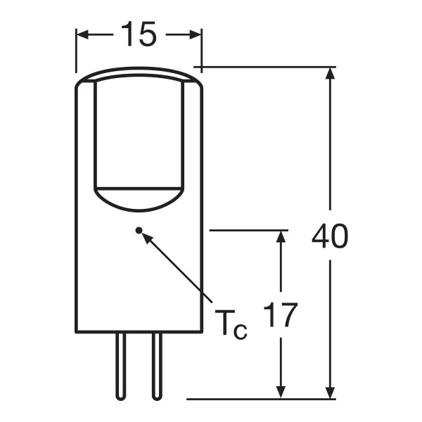 Светодиодная лампа OSRAM LED PIN Capsule 2,6W 300Lm 2700K AC/DC 12V G4 Прозрачный (Clear) (4058075431997), 100022553